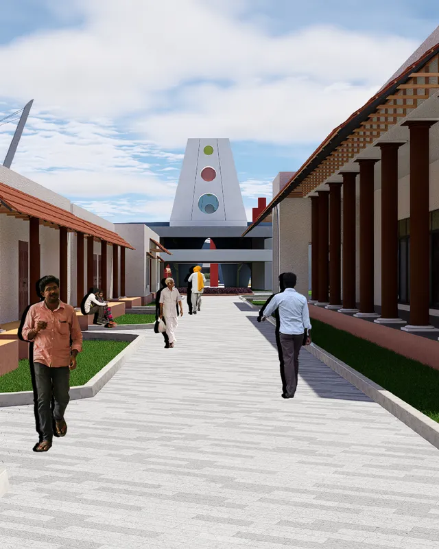 Proposed craft street and public spaces