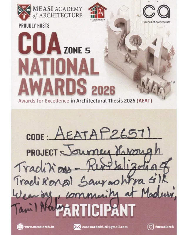 COA National Awards 2026 participant badge