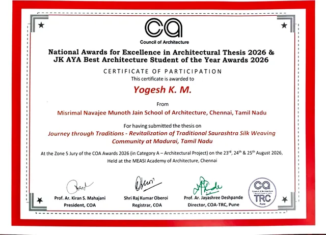 Certificate of participation
