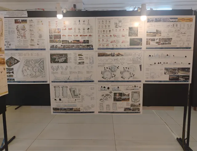 Thesis exhibition at the COA Zone 5 presentation